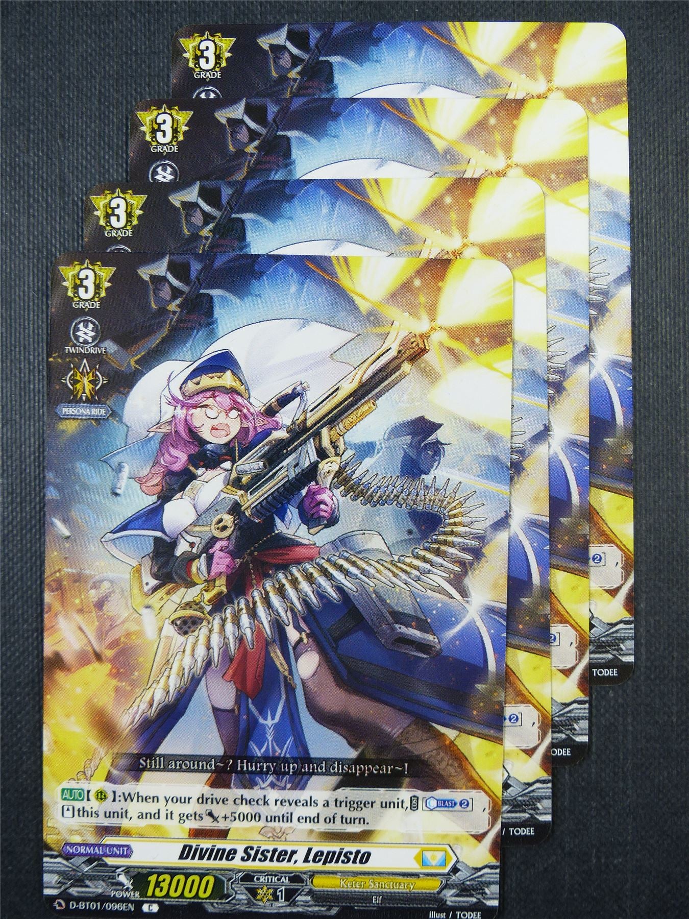 Divine Sister Lepisto D-BT01 C x4 - Vanguard Card #7YX