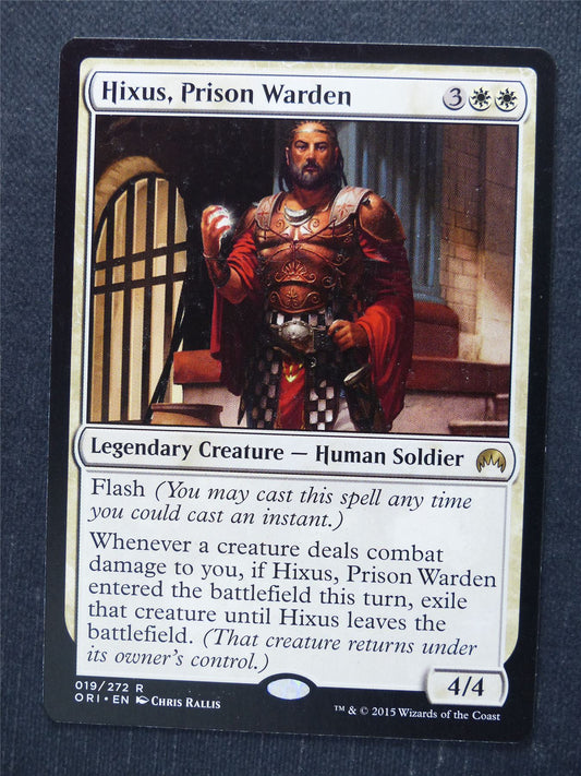 Hixus Prison Warden - Mtg Magic Cards #QL