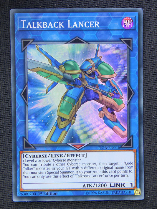 Talkback Lancer FIGA - Super Rare - Yugioh Card #618