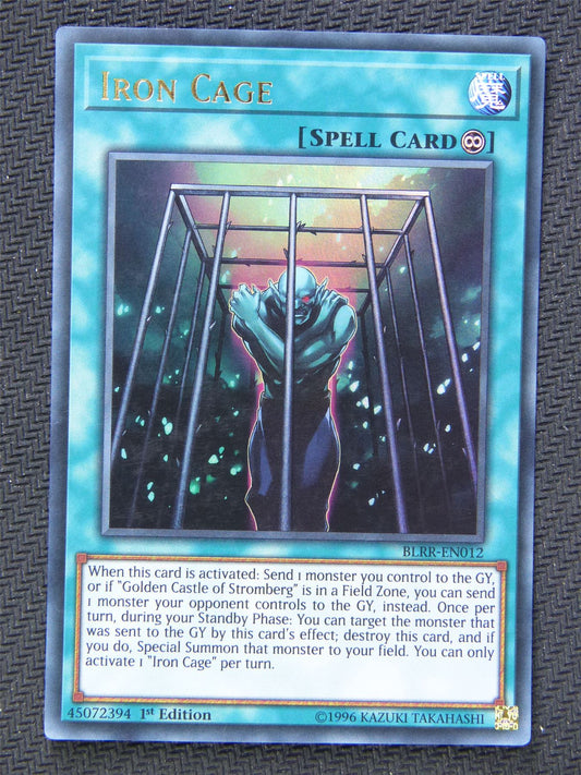 Iron Cage BLRR - Ultra Rare - Yugioh Card #656