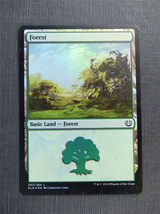 Forest 263/264 Foil - Mtg Magic Cards #528