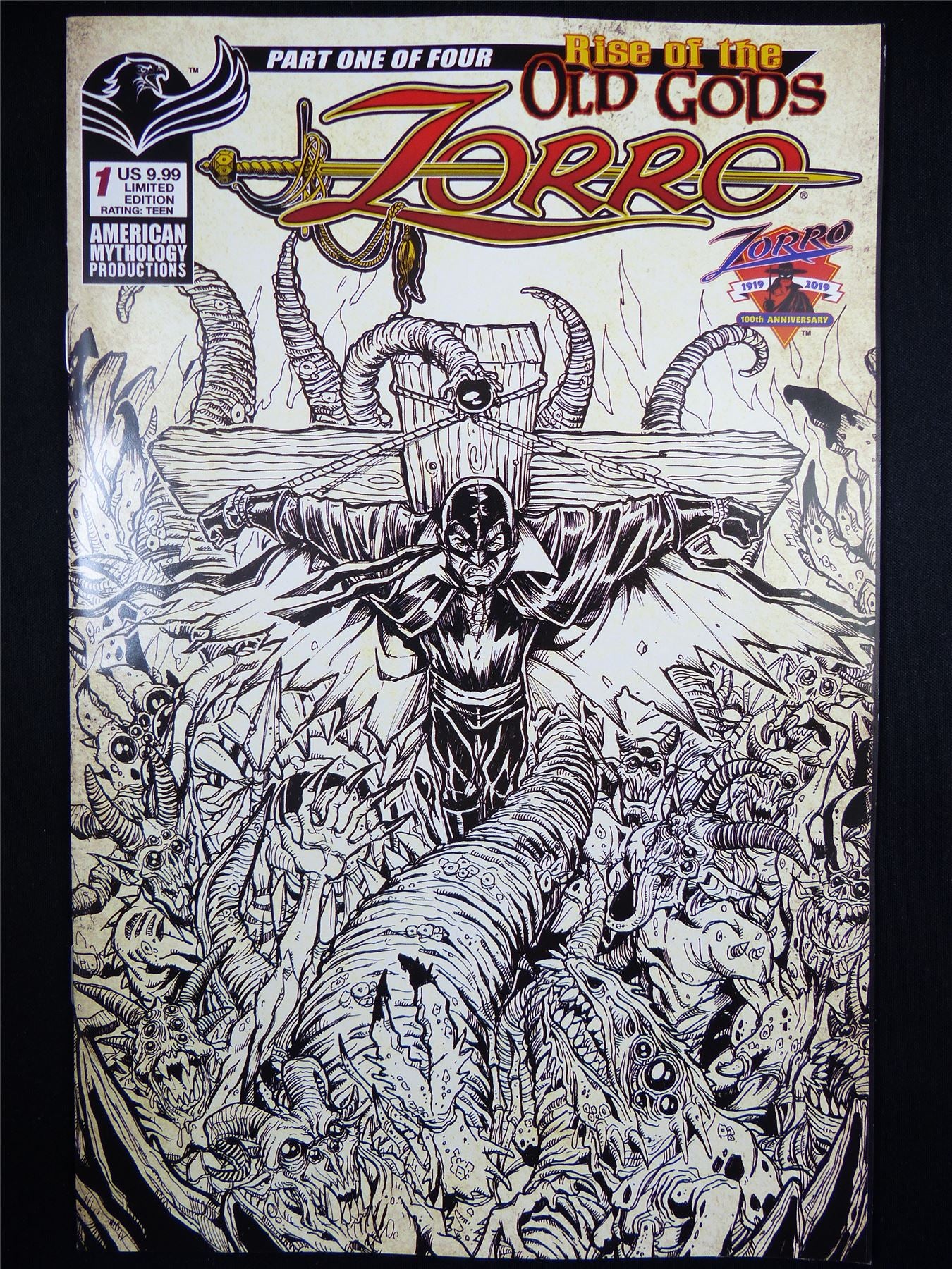 ZORRO Rise of the Old Gods #1 - Nov 2022 - Mythology Comics #151