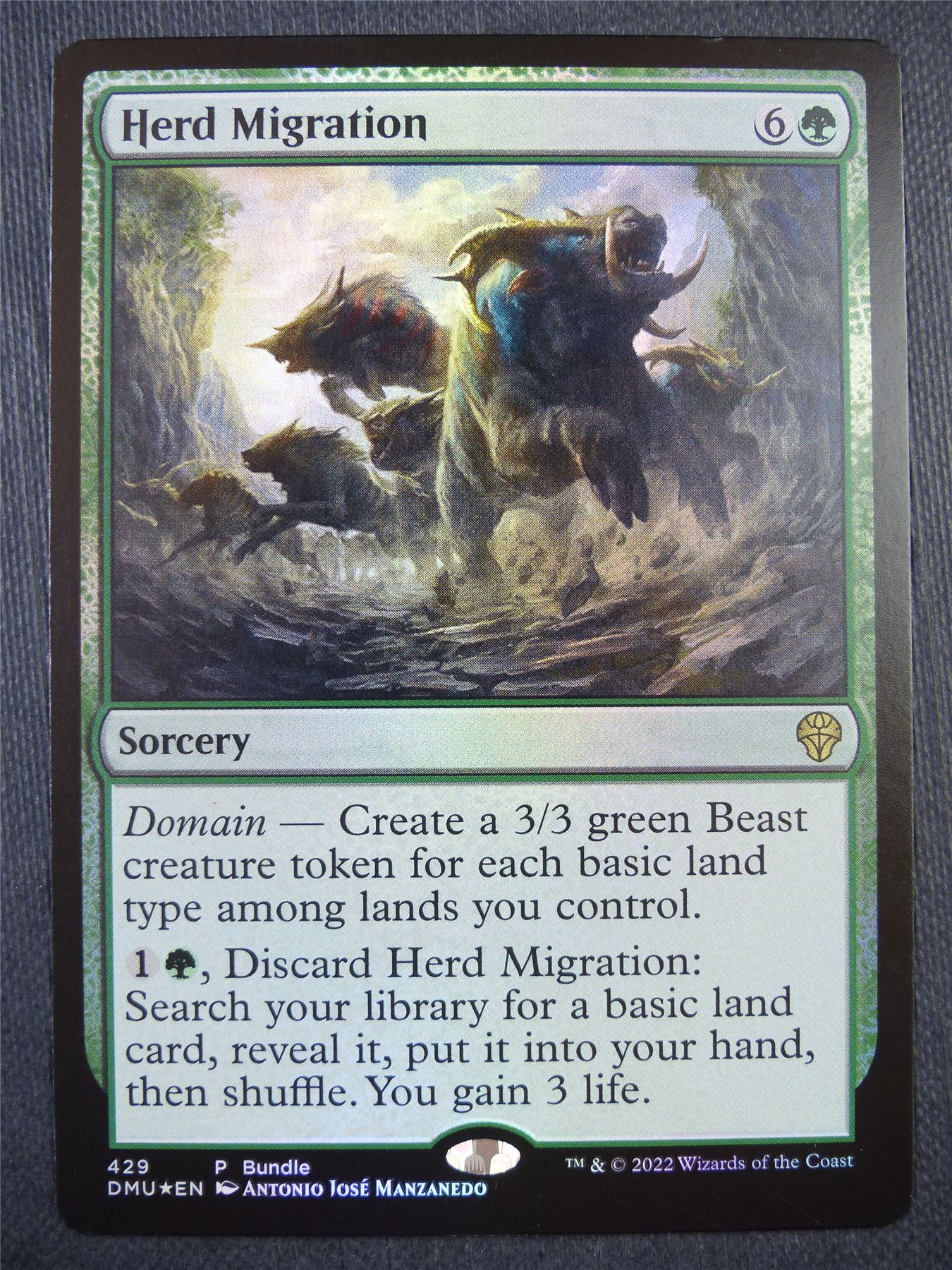 Herd Migration Foil - Mtg Card #9A5