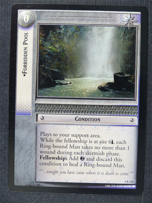 Forbidden Pool 4 R 120 - LotrR Cards #3BF