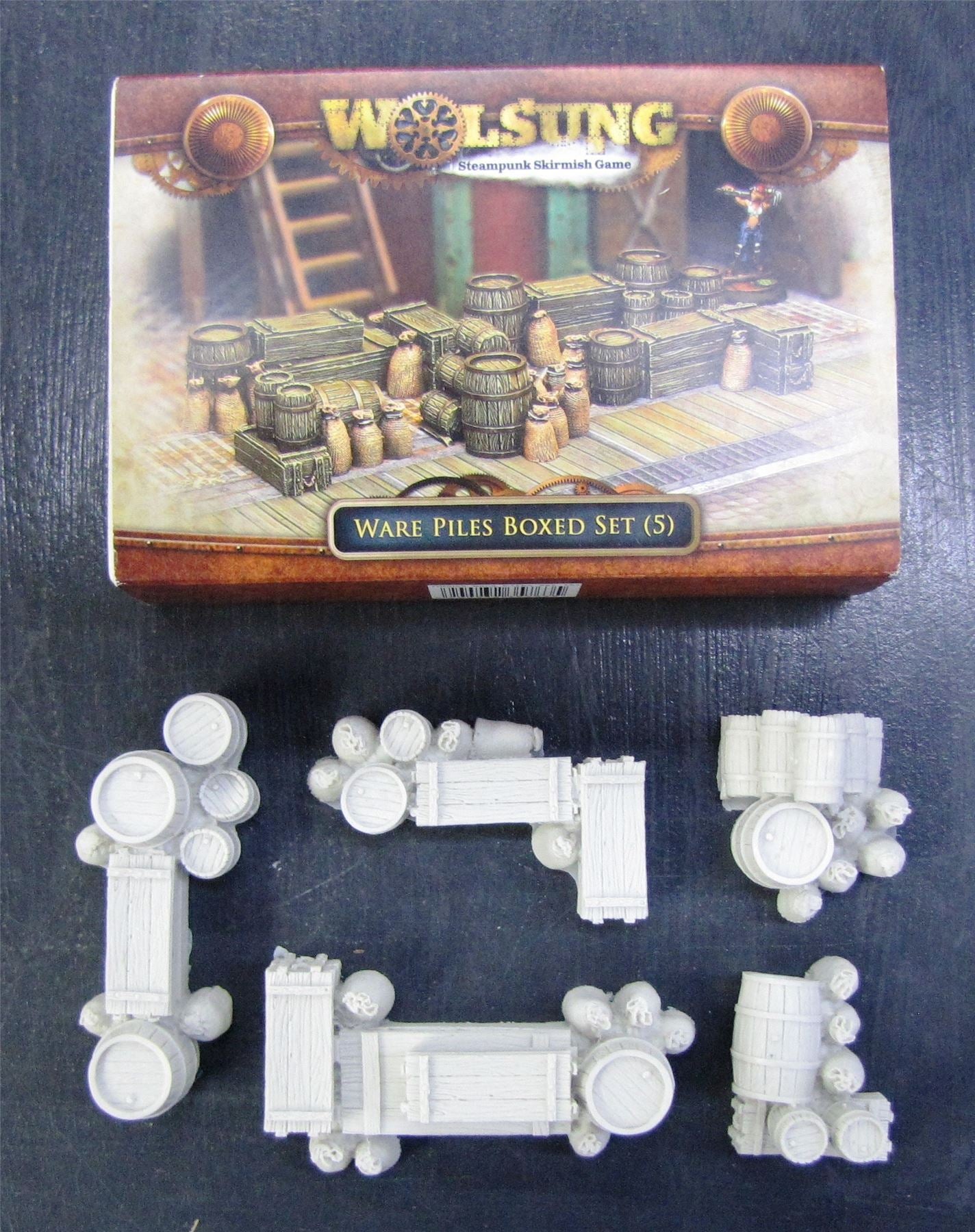 Wolsung - Ware Piles Boxed Set -  Board Game #HC