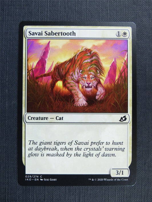 Savai Sabertooth - IKO Mtg Card