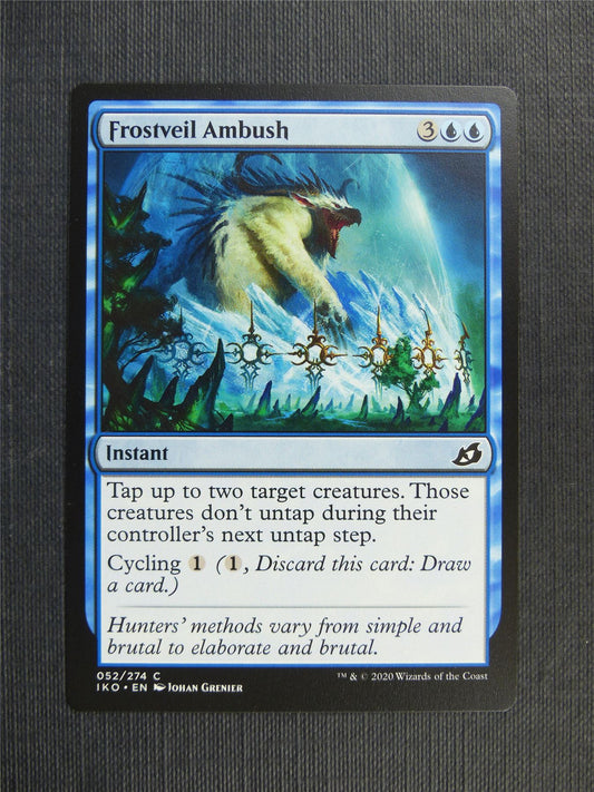 Frostveil Ambush - IKO Mtg Card