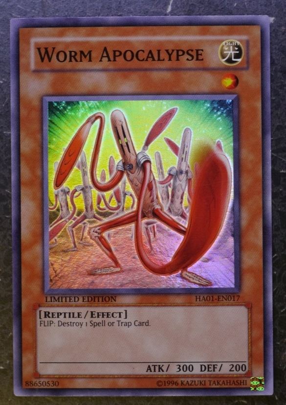 Yugioh Cards: WORM APOCALYPSE HA01 SUPER RARE # 2I93 – Archeron