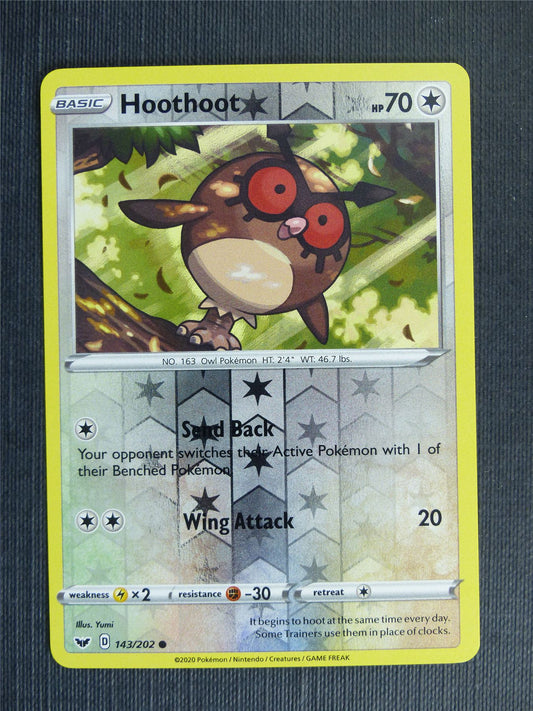 Hoothoot 143/202 Reverse Holo - Pokemon Cards #1NN