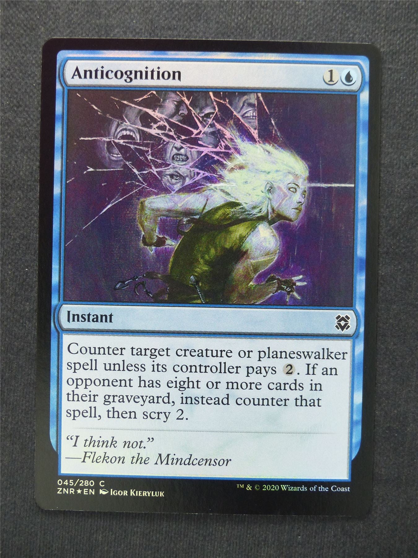 Anticognition Foil - Mtg Magic Cards #5N