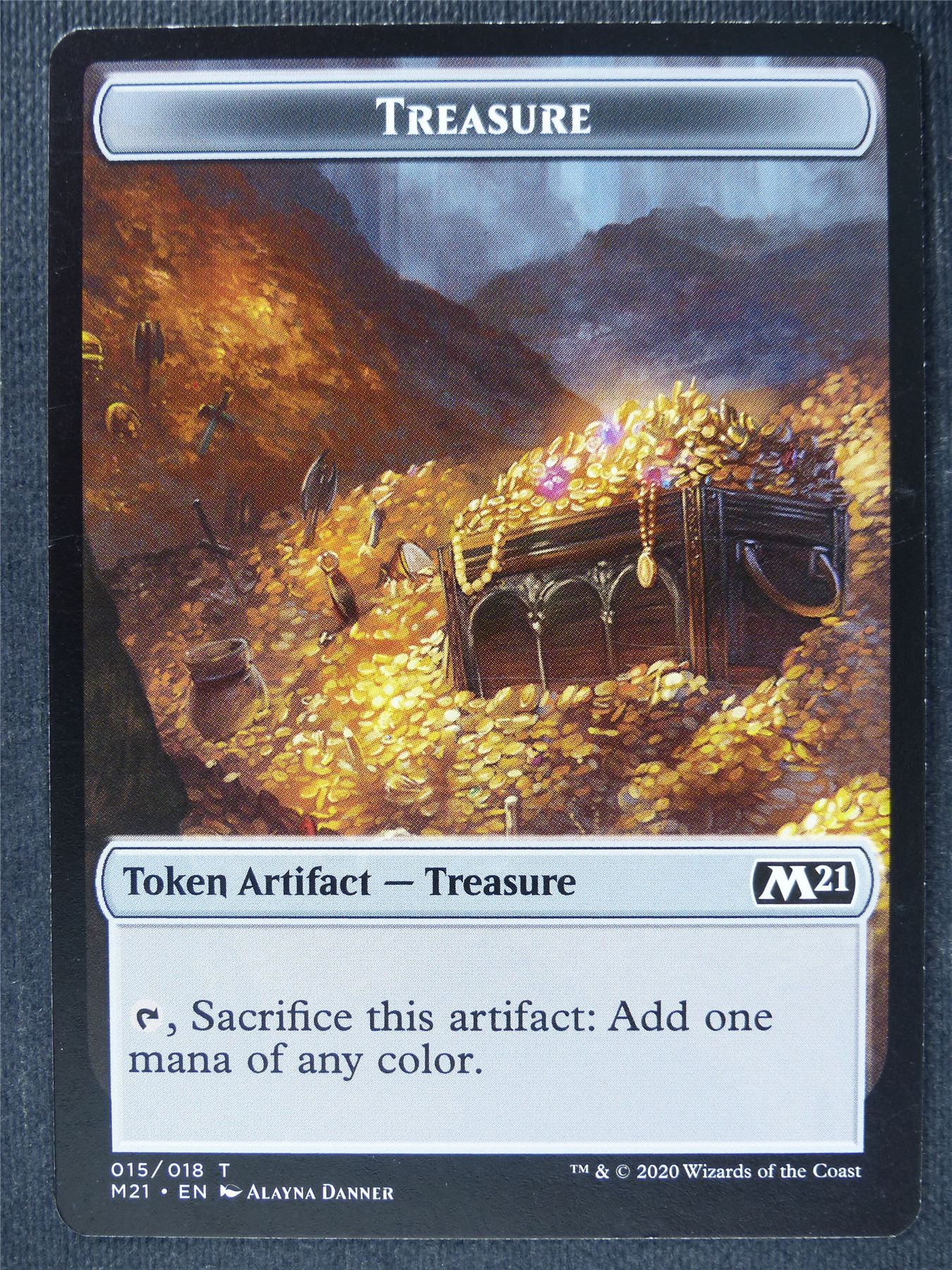 Treasure Token - Mtg Magic Cards #S2