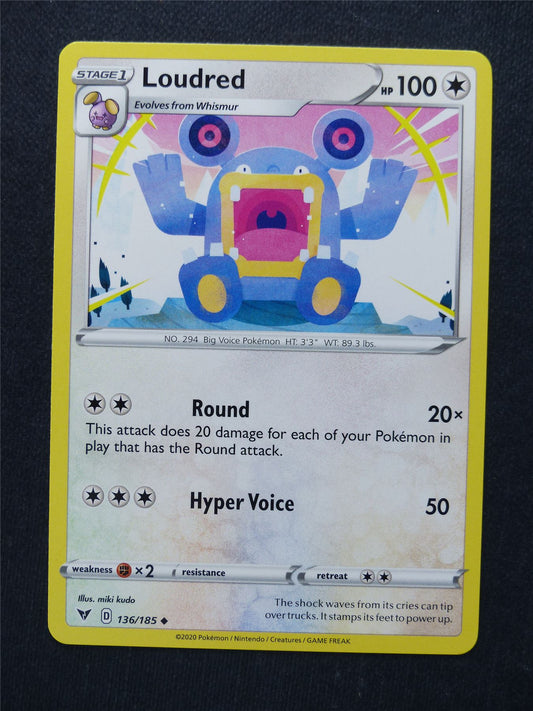 Loudred 136/185 - Vivid Voltage