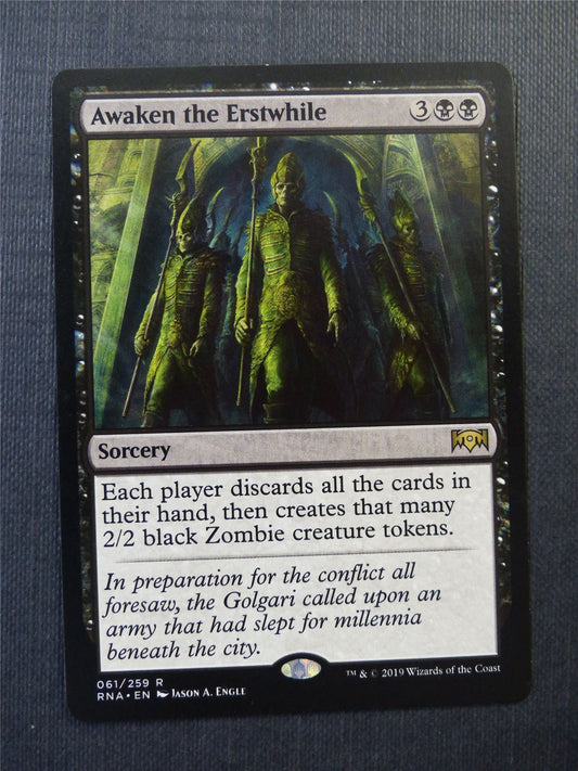 Awaken Erstwhile - Mtg Magic Cards #1BB
