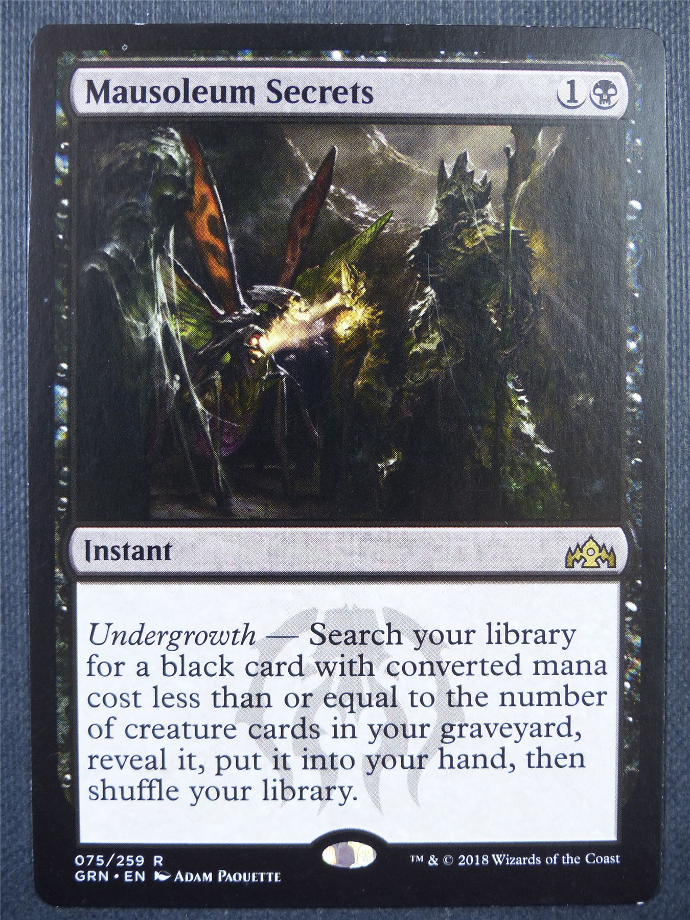 Mausoleum Secrets - Mtg Card #651