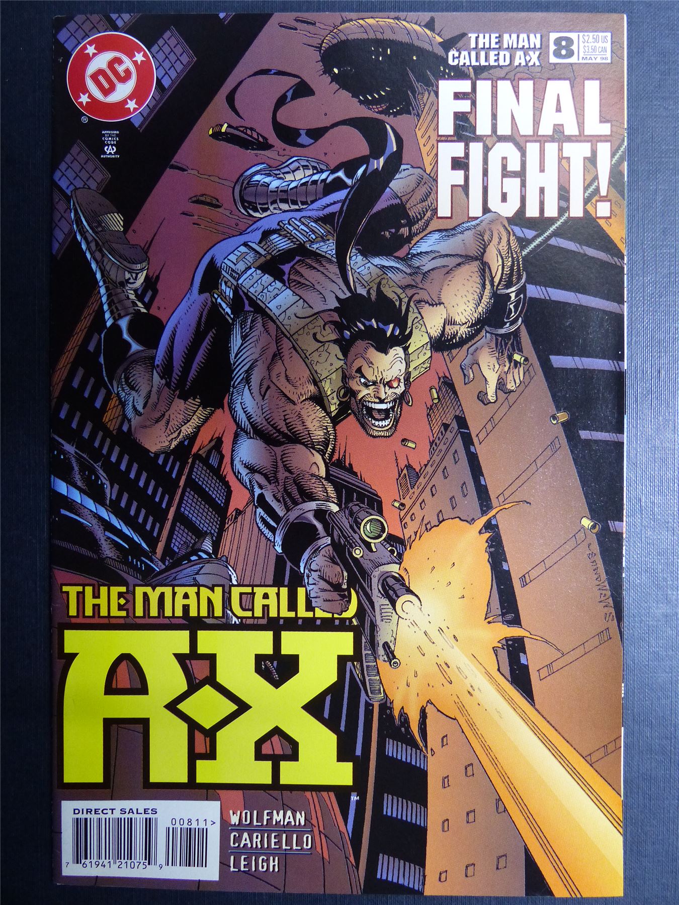 The Man Called A-X #8 - DC Comics #3R