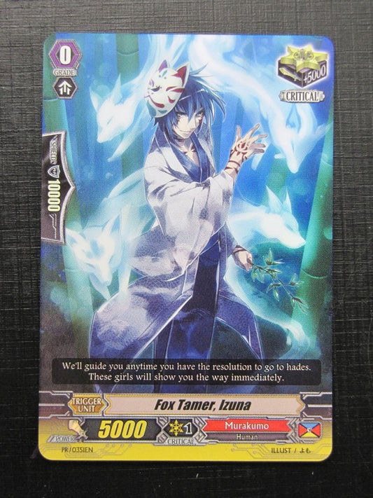 Vanguard Cards: FOX TAMER IZUNA Promo FOIL # 29C54