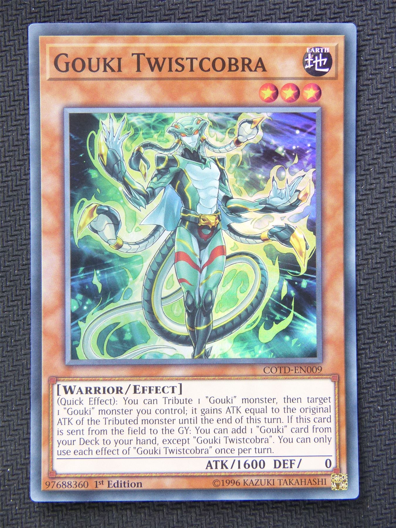 Gouki Twistcobra COTD - Super Rare - Yugioh Card #5NM