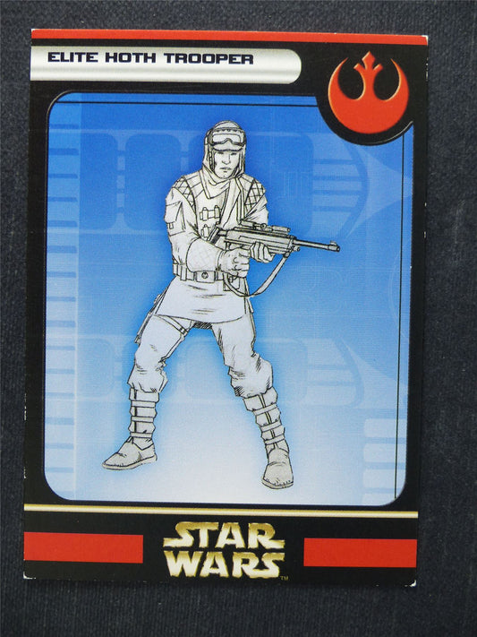 Elite Hoth Trooper 05/60 - Star Wars Miniatures Spare Cards #AF