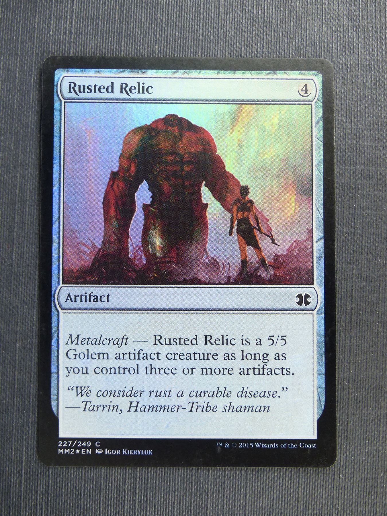 Rusted Relic Foil - Mtg Magic Cards #59R