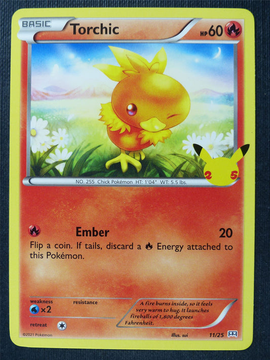 Torchic 11/25 McDonalds Promo - Pokemon Card #3M9