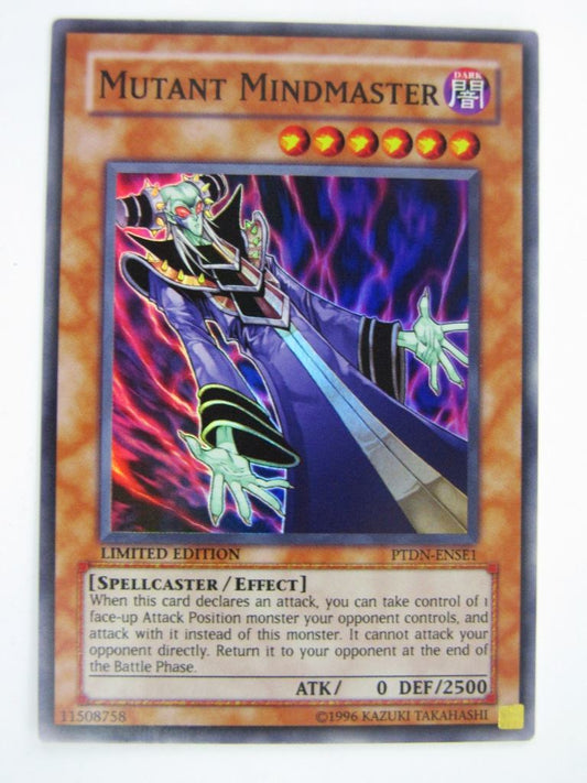 Yugioh Cards: MUTANT MINDMASTER PTDN SUPER RARE # 4B33