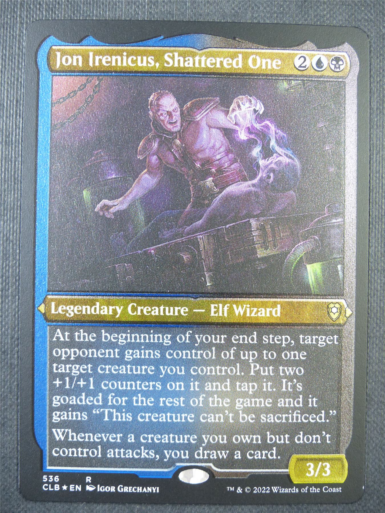 Jon Irenicus Shattered One Etched Foil - Mtg Card #6OM