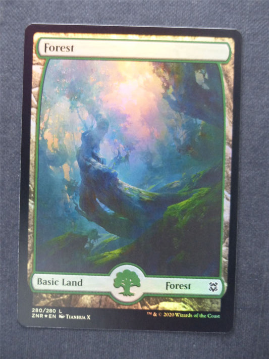 Forest Full Art 280/280 Foil - Mtg Magic Cards #60