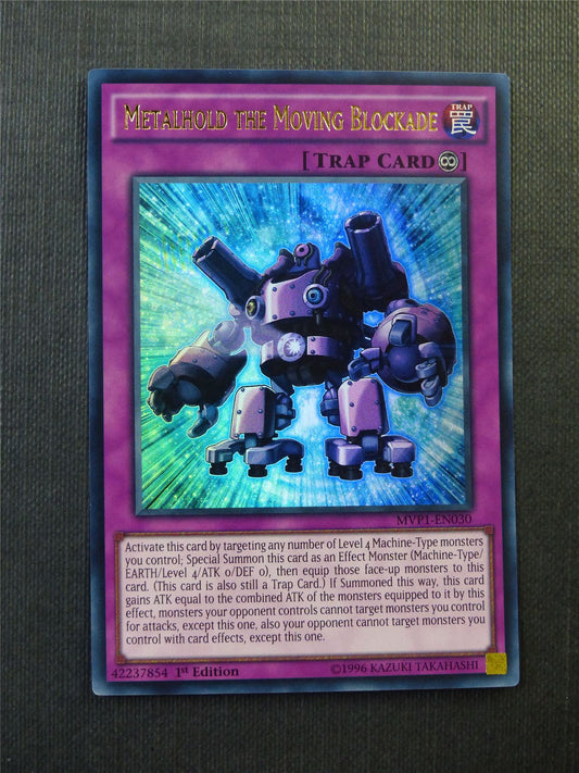 Metalhold the Moving Blockade MVP1 Ultra Rare - 1st ed - Yugioh Cards #12D