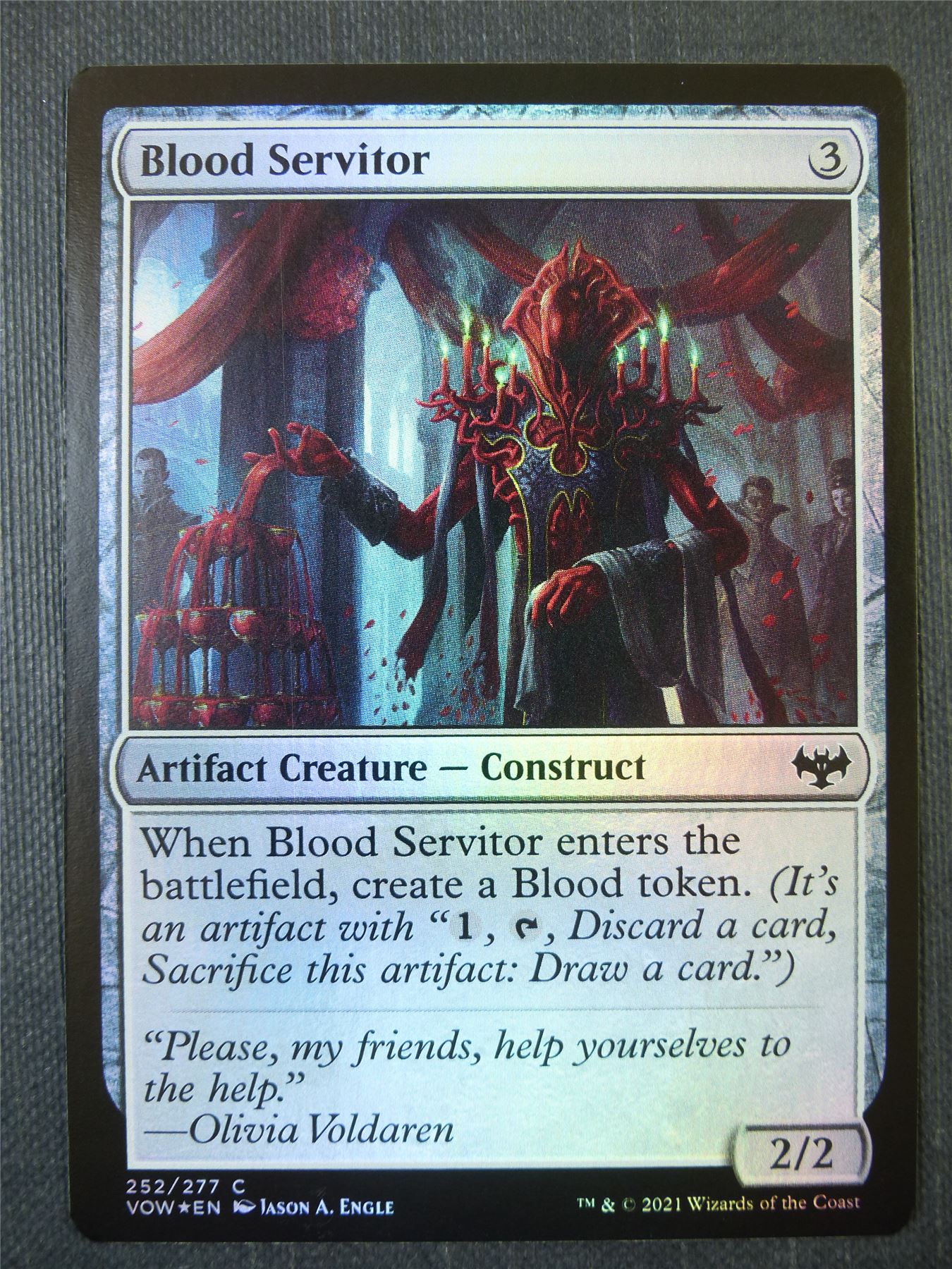 Blood Servitor Foil - Mtg Card #98B
