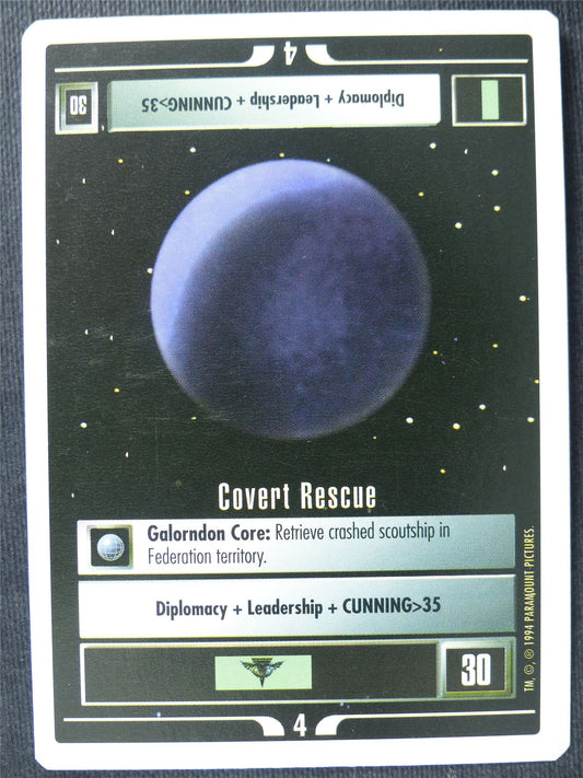 Covert Rescue - Star Trek Cards #13S