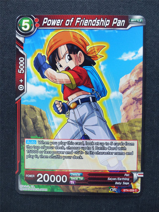 Power of Friendship Pan - Dragon Ball Super Cards #DK