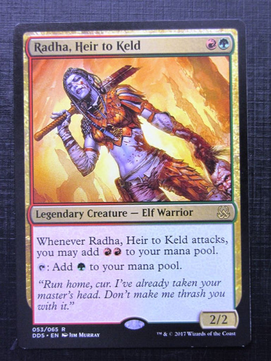 Radha Heir to Keld - Mtg Magic Card # C59