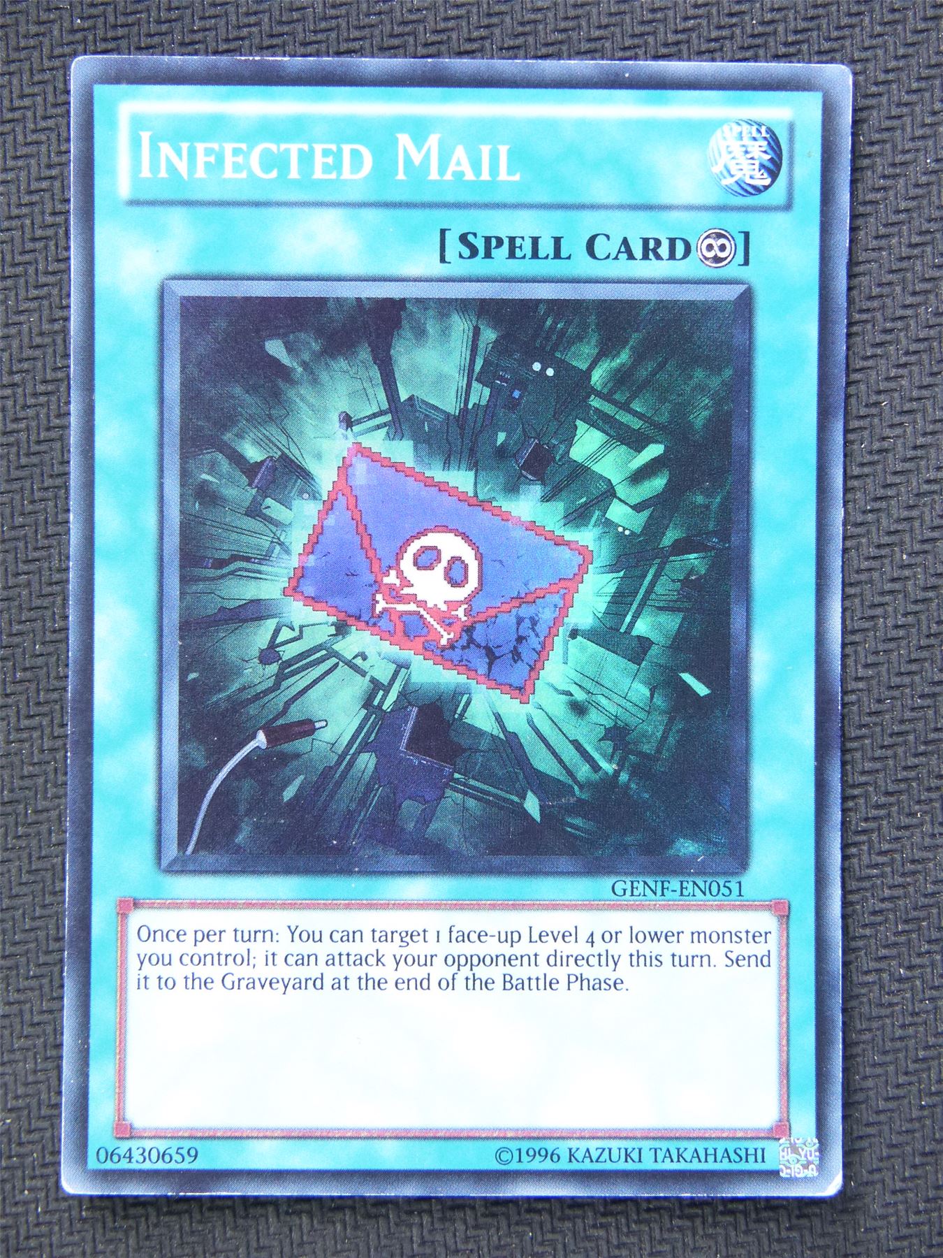 Infected Mail GENF - Super Rare - Yugioh Card #5OE