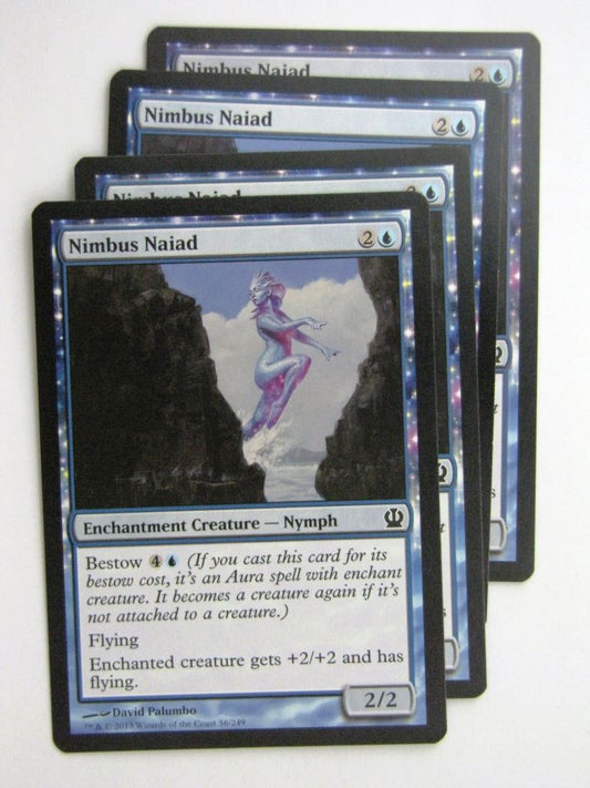 MTG Magic Cards: NIMBUS NAIAD x4 Theros playset # 23J75