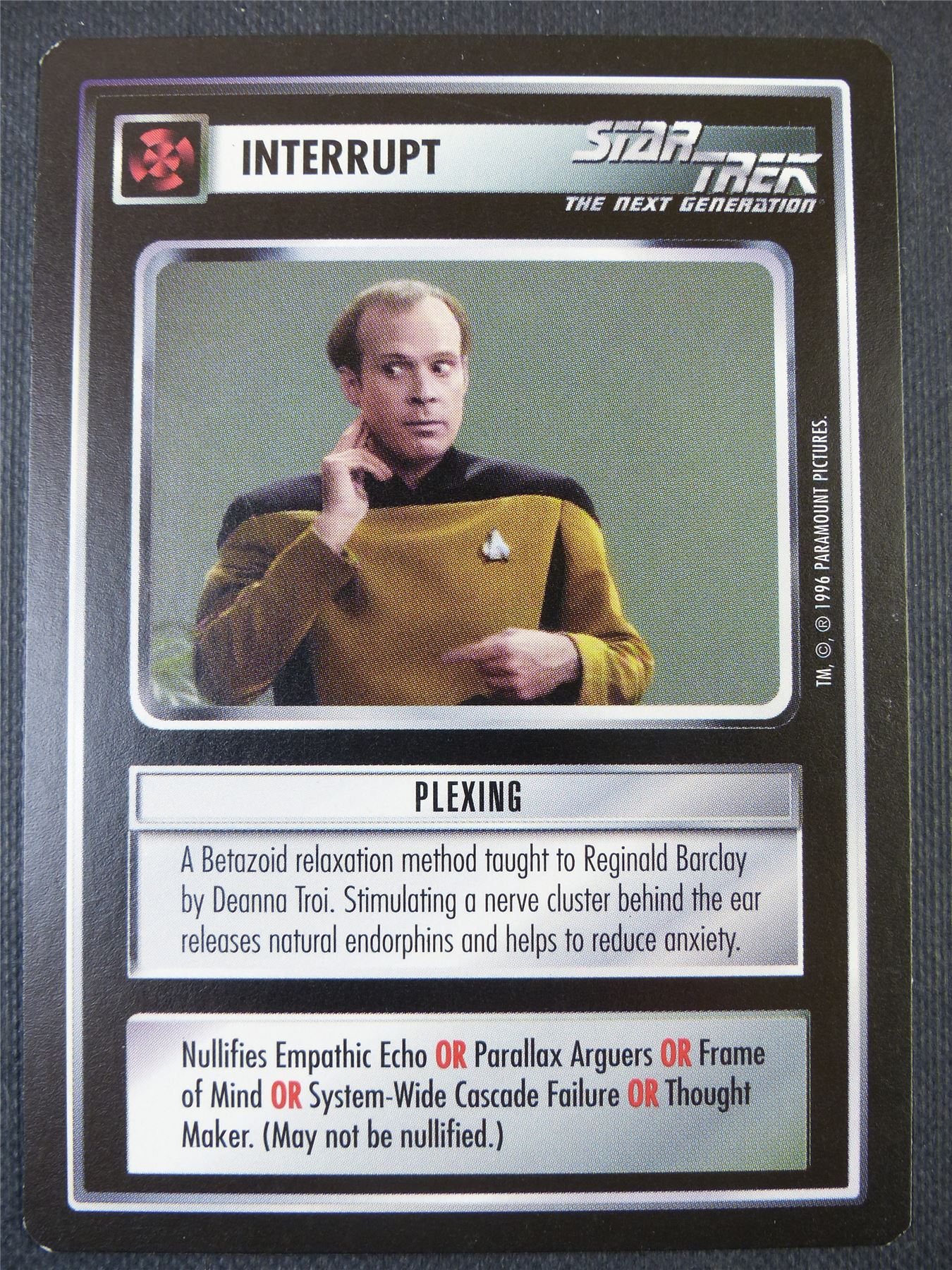 Plexing - NG - Star Trek Card #67Z
