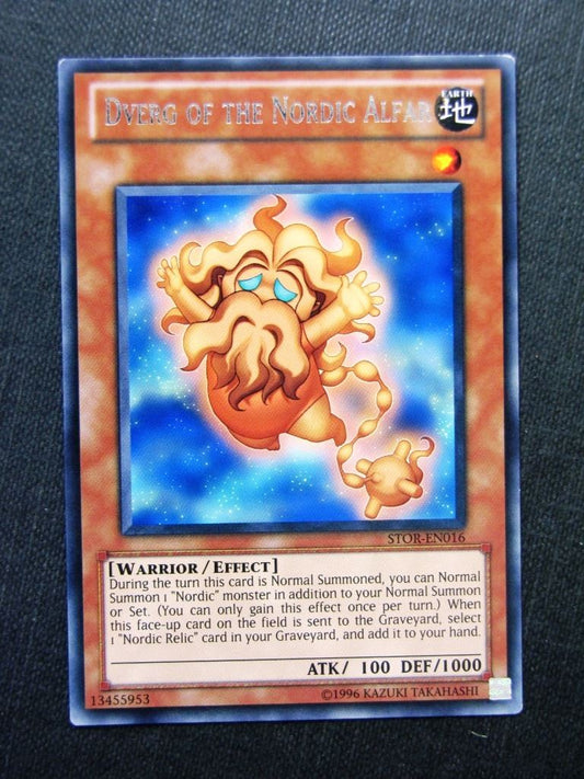 Diverg of the Nordic Alfar STOR Rare - Yugioh Cards #1JN