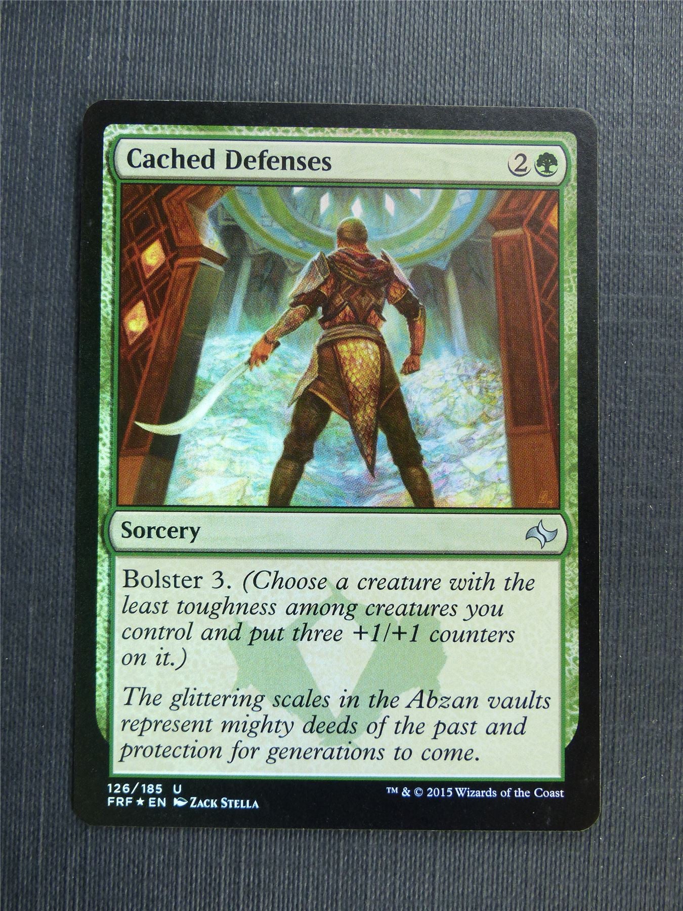 Cached Defenses Foil - Mtg Magic Cards #57M