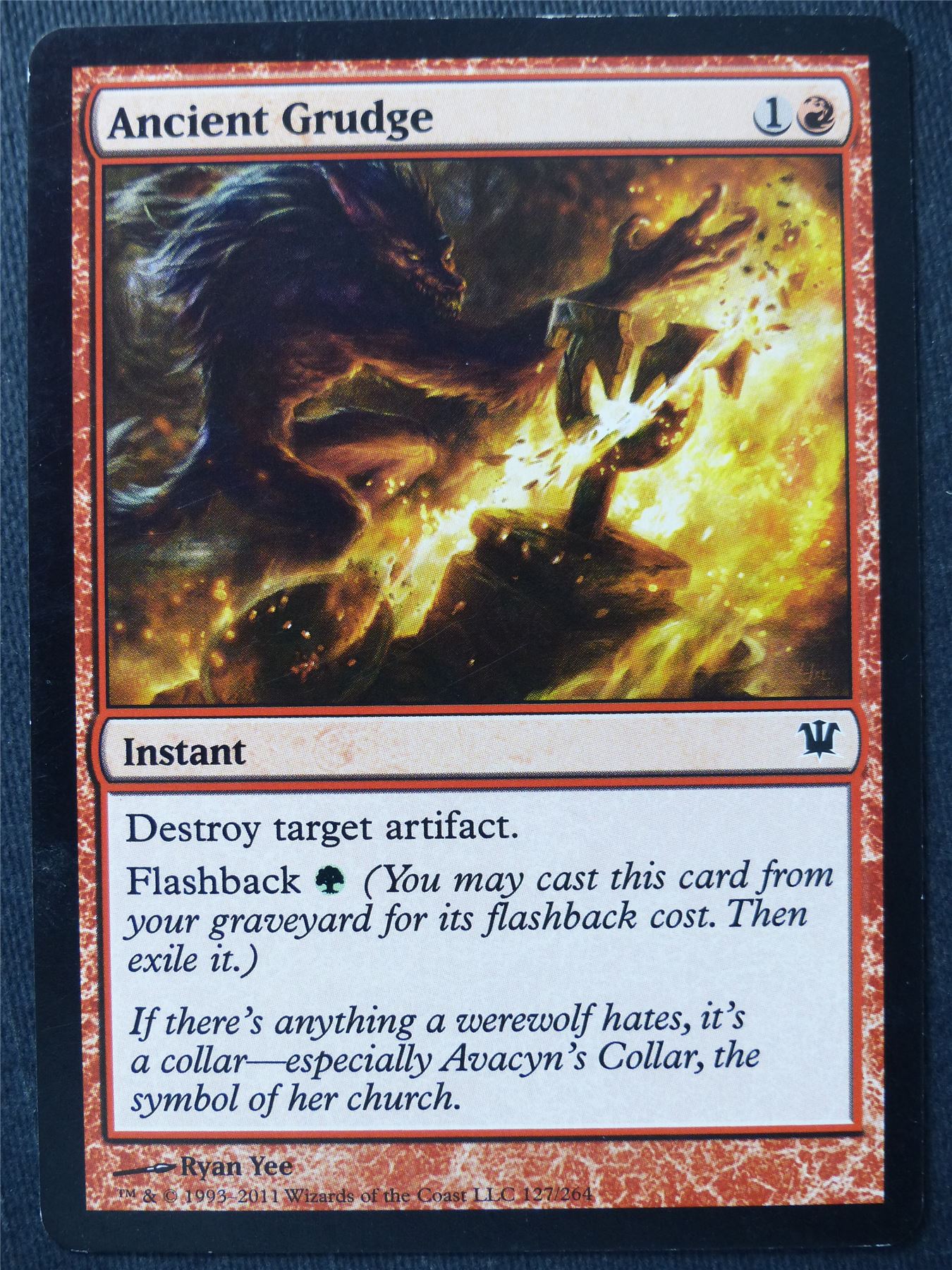 Ancient Grudge - Mtg Magic Cards #DG