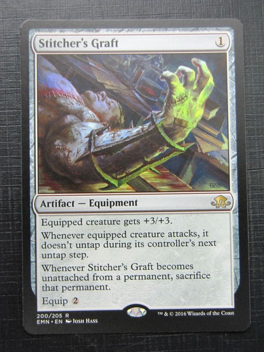 MTG Magic Cards: STITCHER'S GRAFT # 17E85