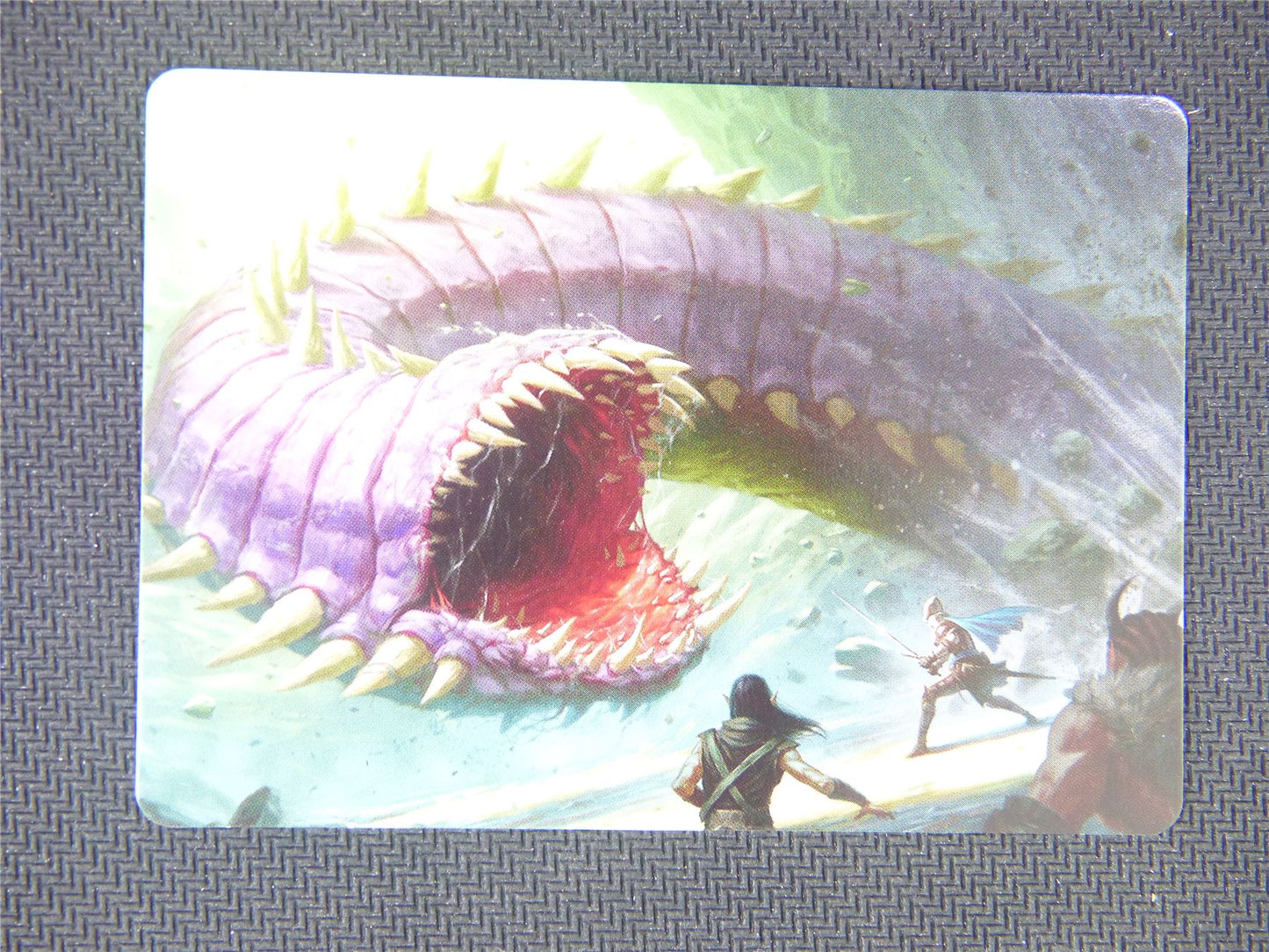 Purple Worm Art Card #3 - Adventures in the Forgotten Realms Art Series - Mtg Card #3EM