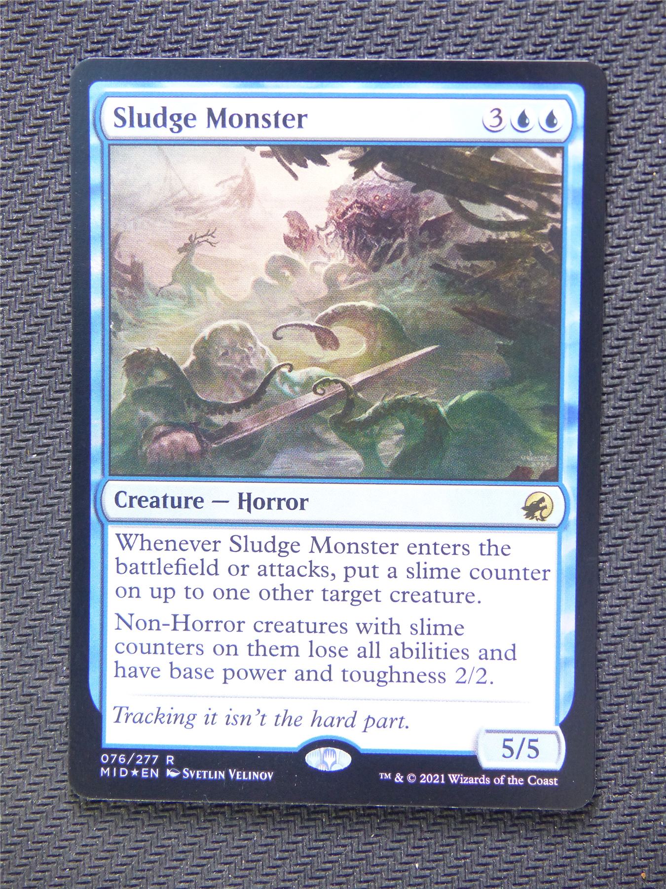 Sludge Monster Foil - Innistrad - Mtg Card #3I4