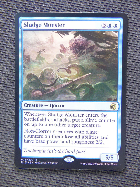 Sludge Monster Foil - Innistrad - Mtg Card #3I4