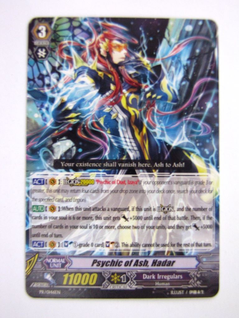 Vanguard Cards: PSYCHIC OF ASH, HADAR Promo # 2J90