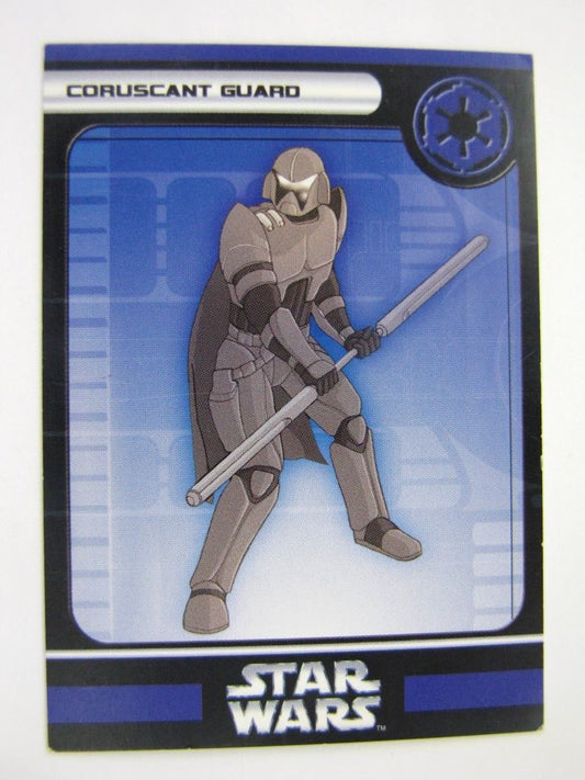Star Wars Miniature Spare Cards: CORUSCANT GUARD # 11B90