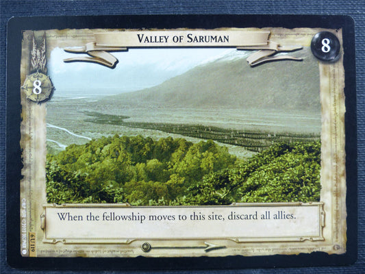 Valley of Saruman 6 U 119 - LotR Card #46I