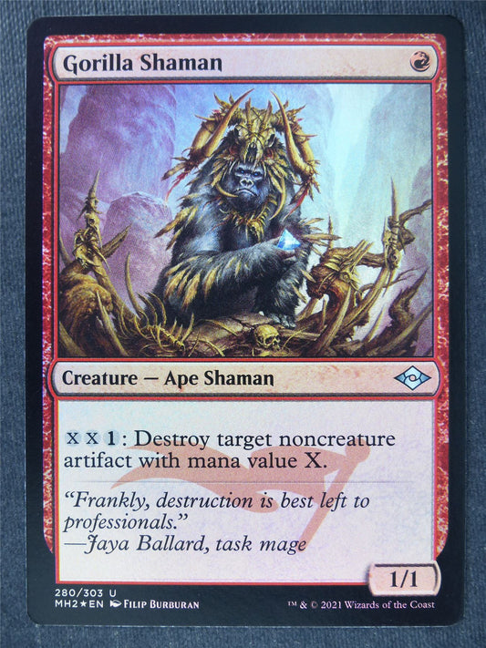 Gorilla Shaman Foil - MH2 - Mtg Magic Cards #JO