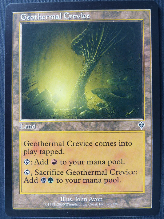 Geothermal Crevice - Mtg Card #23B