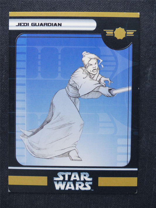 Jedi Guardian 3/60 - Star Wars Miniatures Spare Cards #BH
