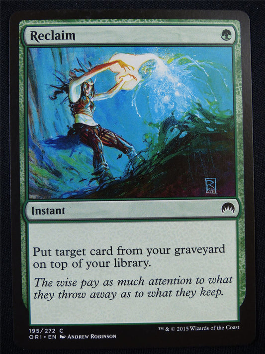 Reclaim - Mtg Card #I2
