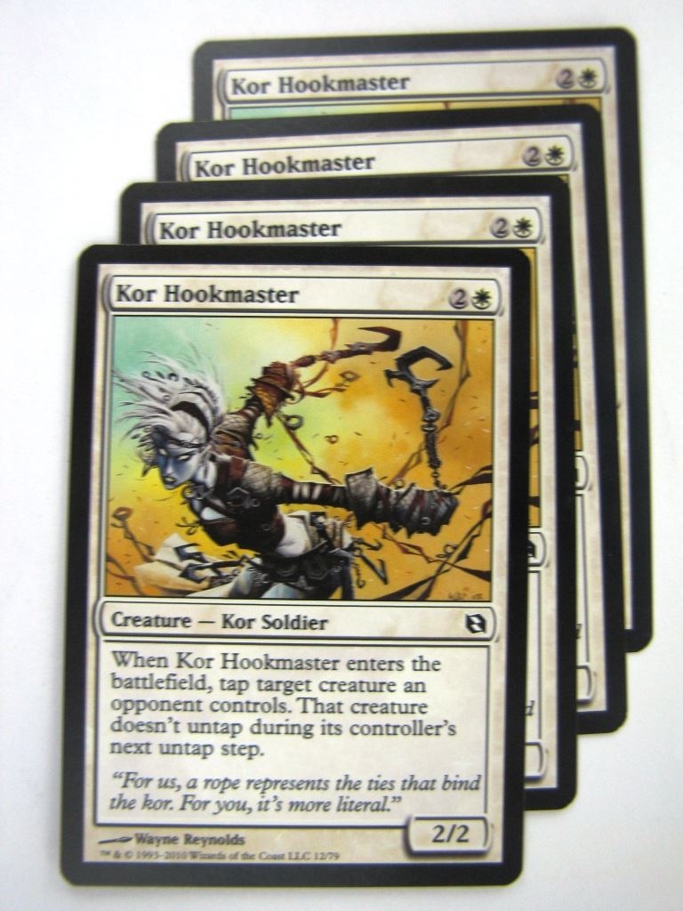 MTG Magic Cards: KOR HOOKMASTER x4 # 8E16